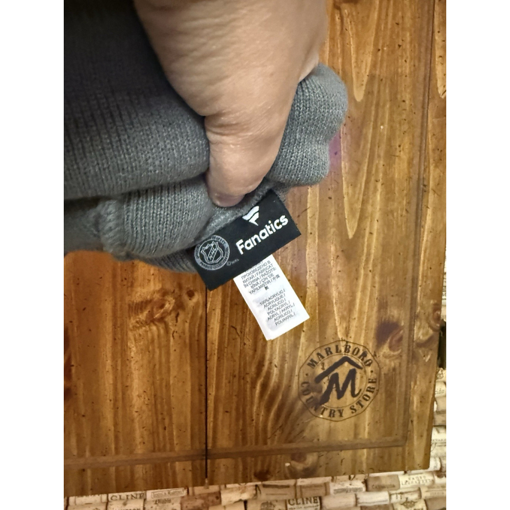Chicago Blackhawks NHL Team apparel Acrylic beanie by Fanatics gray - Picture 4 of 4
